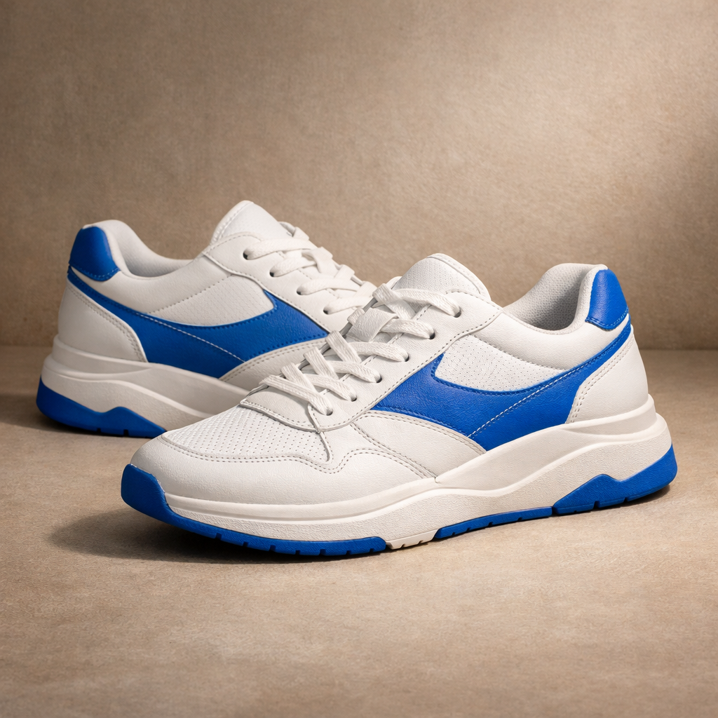 Sportliche Sneaker mit Schnürung und komfortabler Profilsohle