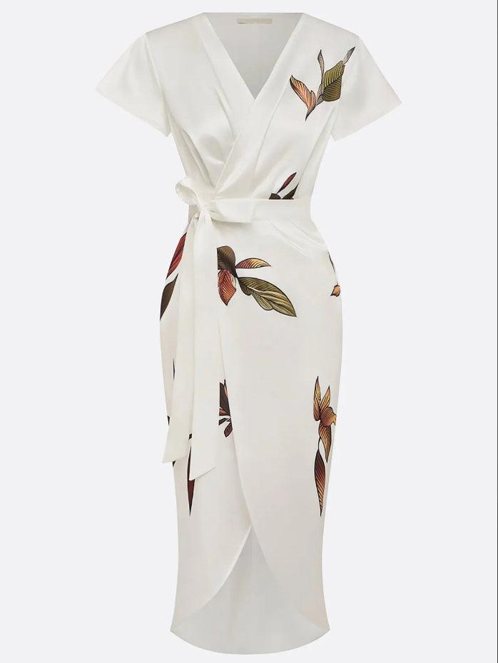 Melanie – Elegant Wrap Dress for Women - Image 6