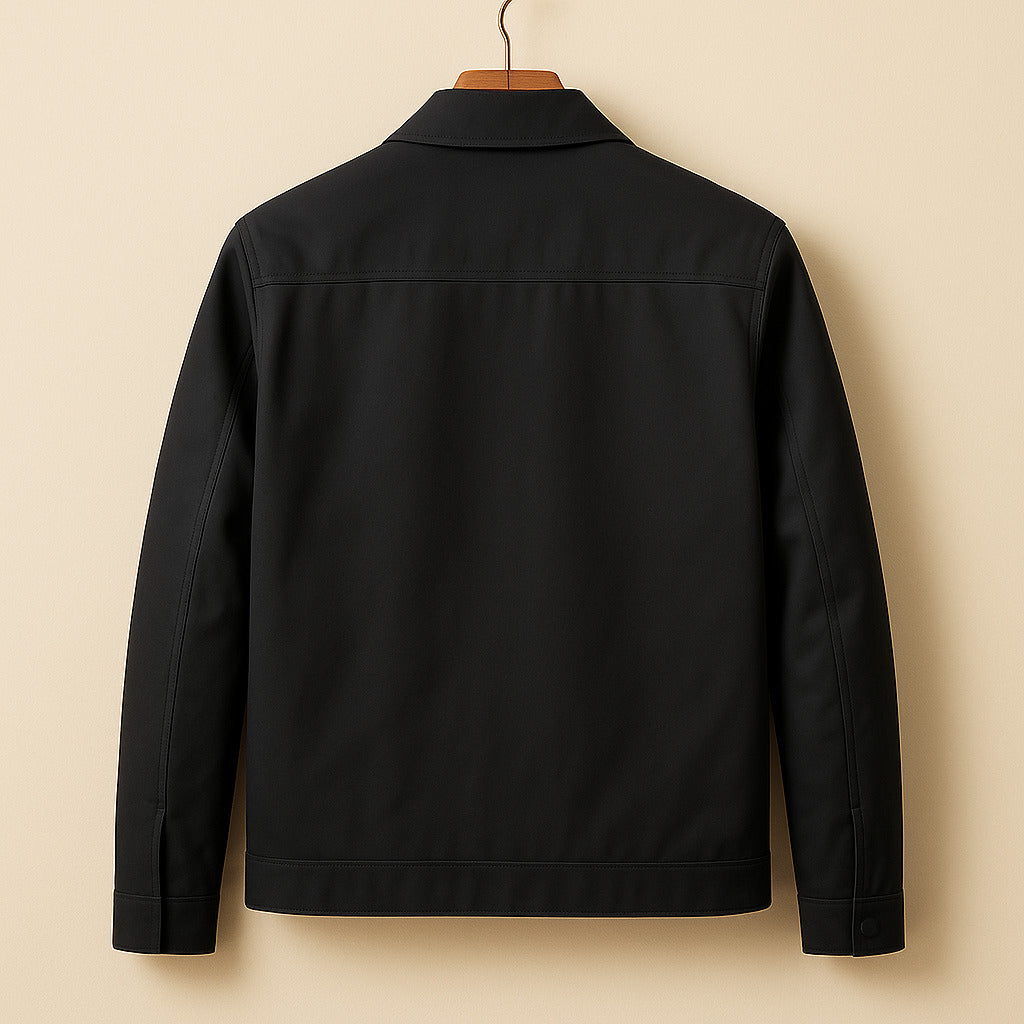 Moderne Slim-Fit Herrenjacke mit Reißverschluss - J&B - 3 - Atelier-Zofia