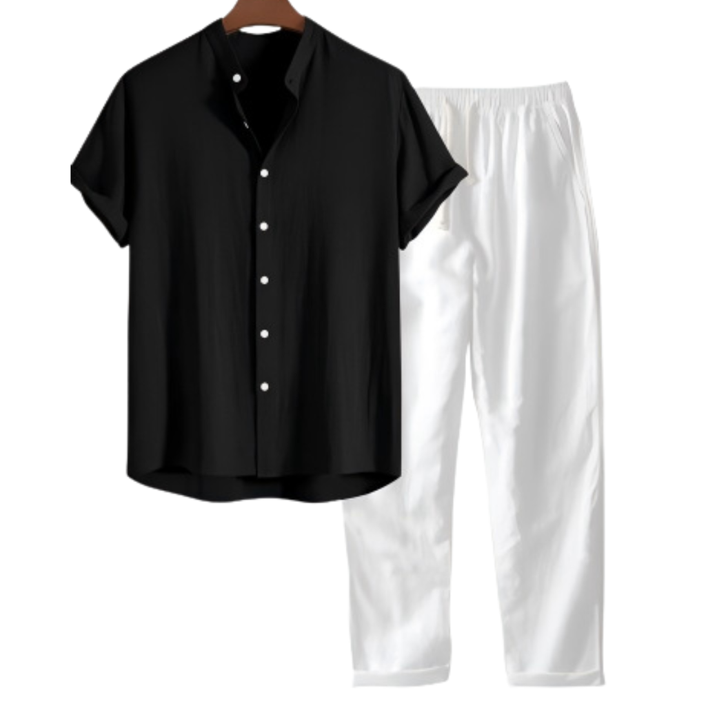 Elias – Men's Old Money Linen Summer Set - Image 6
