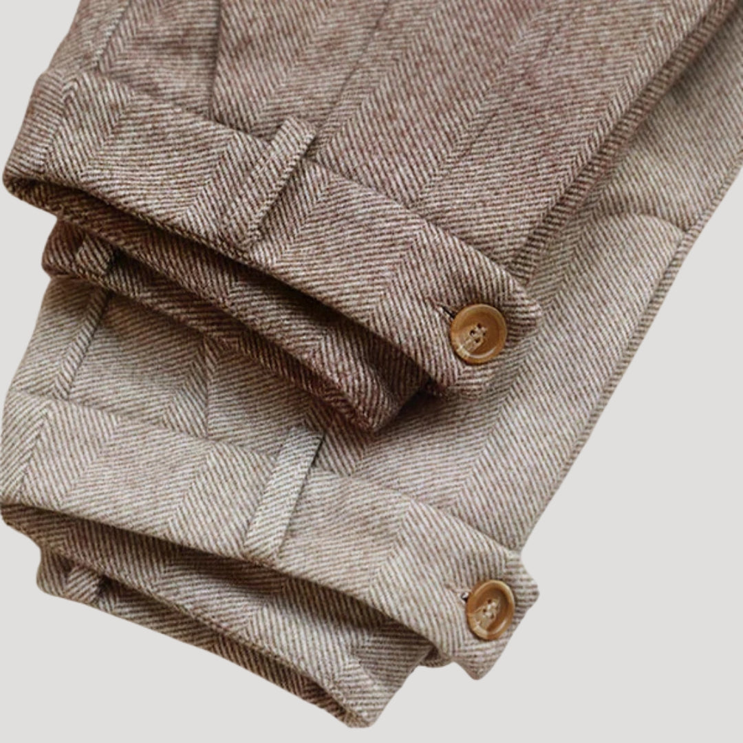 Noah – Heritage herringbone trousers men - Image 4