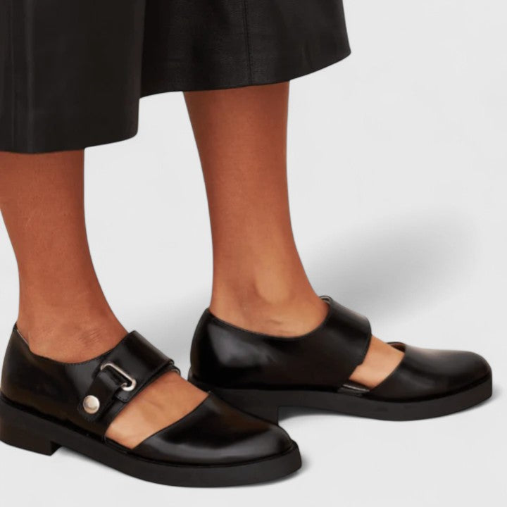 Nadine – Slip-On  Mary Jane Round Toe Shoes for Women - Image 1