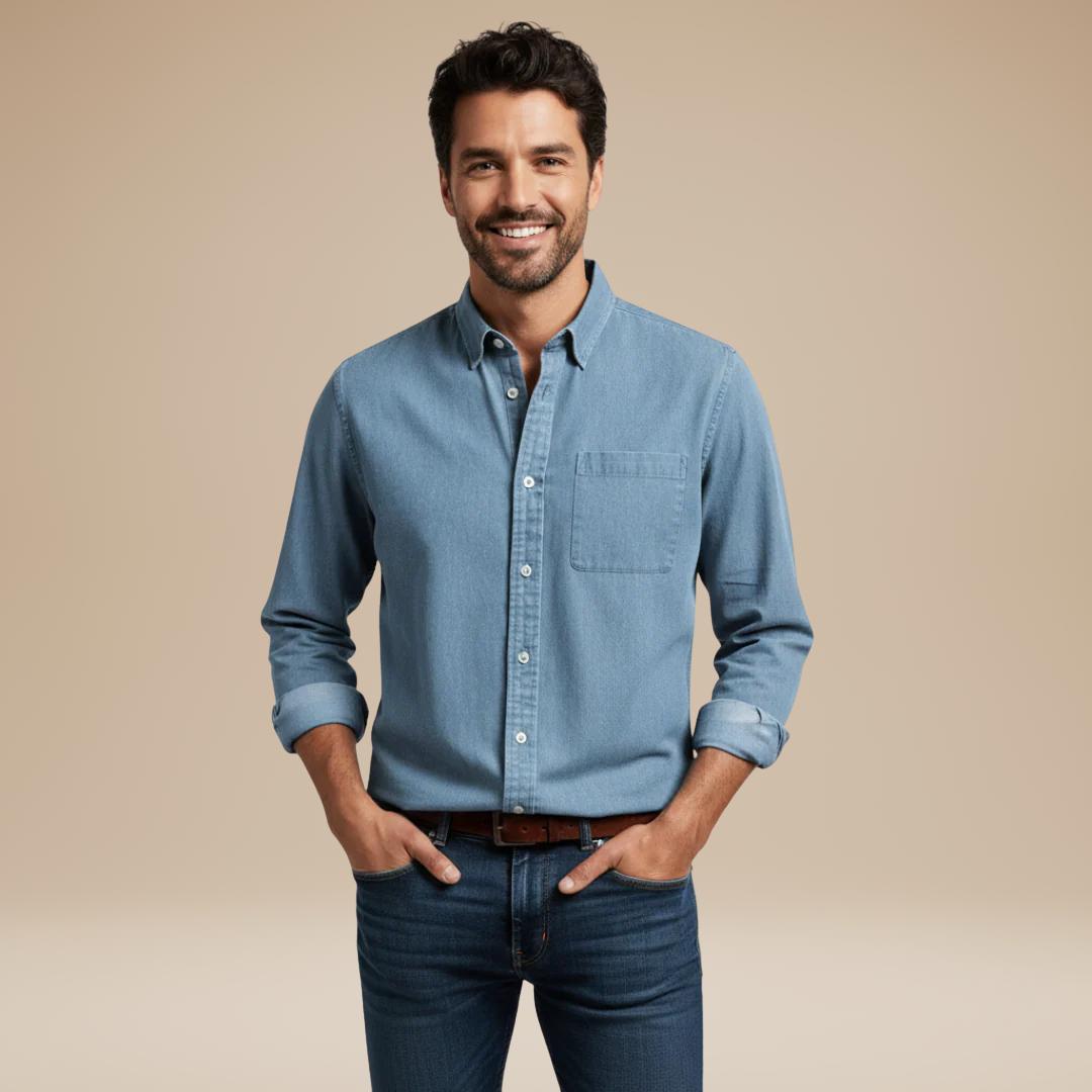 Leon – Men's Classic Long Sleeve Shirt - Image 16