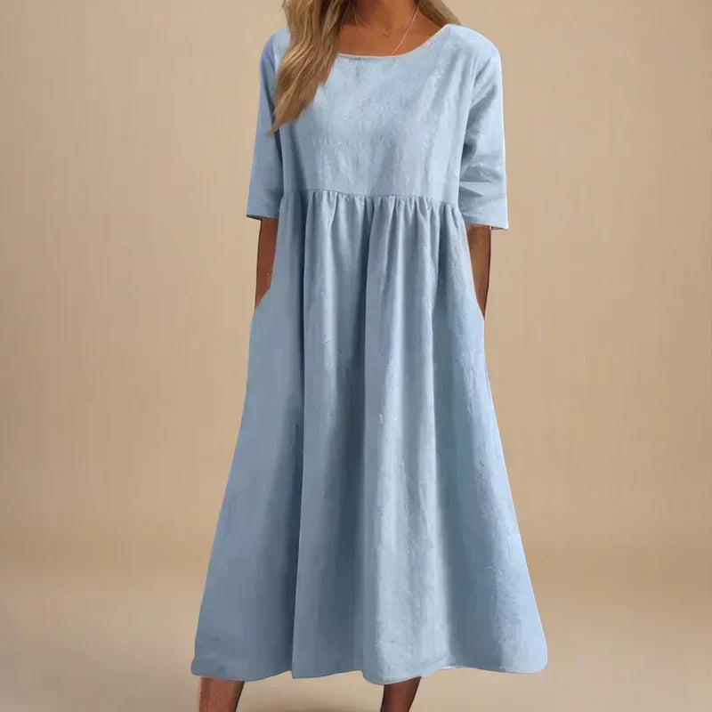 Charlotte – Women Casual Midi Dress - Image 1
