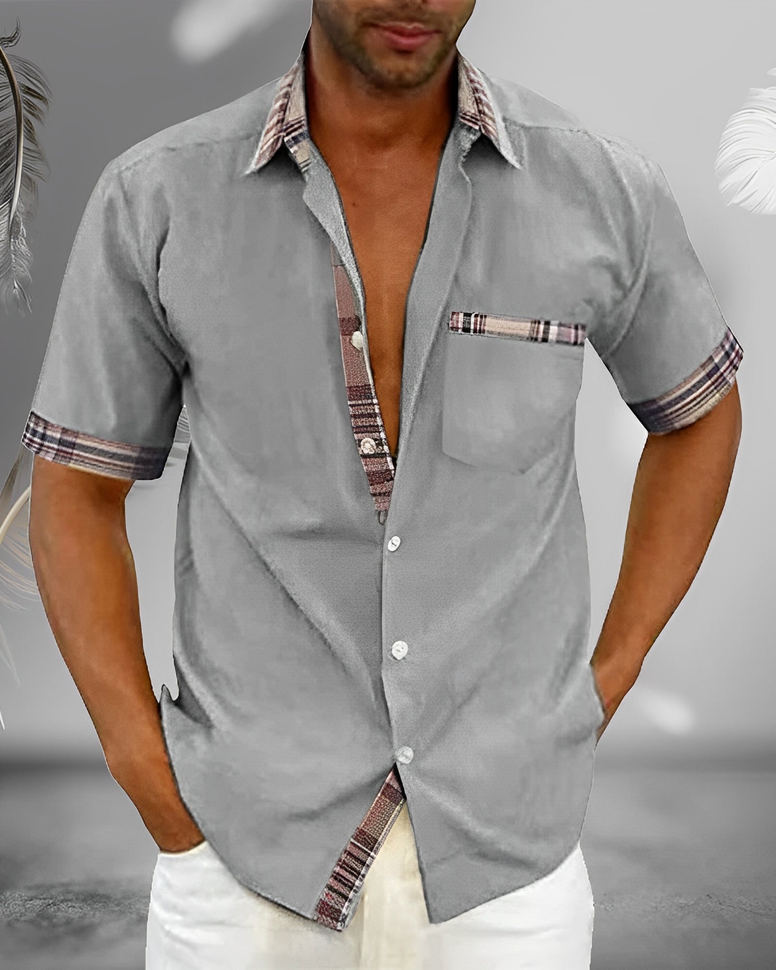 Liam – Casual Short-Sleeve Shirt for Men - Image 8