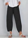 Anna – Locker geschnittene Sommerhose mit weitem Bein