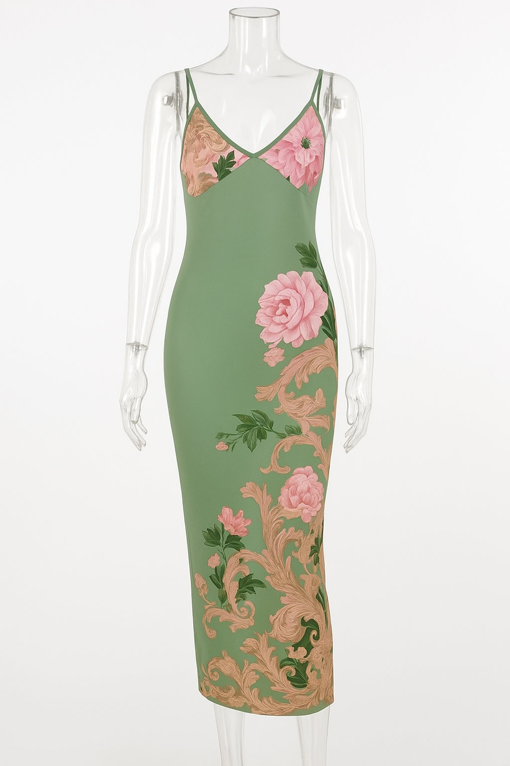 Lila – Elegant Summer with Floral Print Dress for Women - Image 10