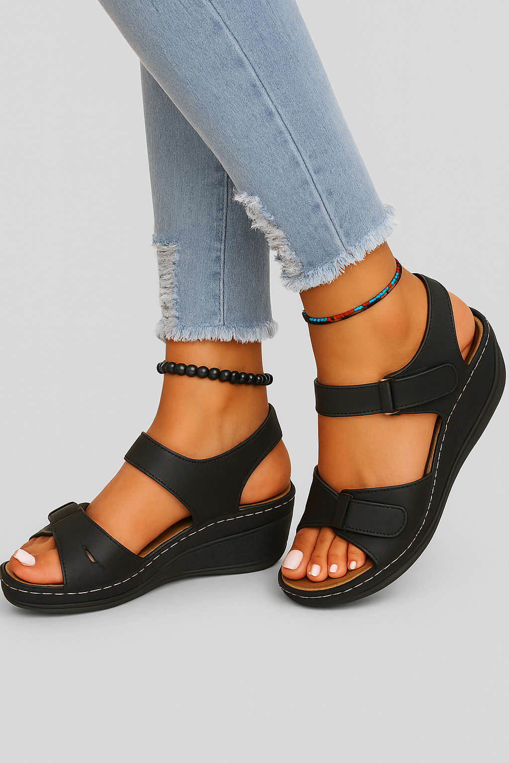 Antonia – Orthopedic Wedge Sandals for Women - Image 1