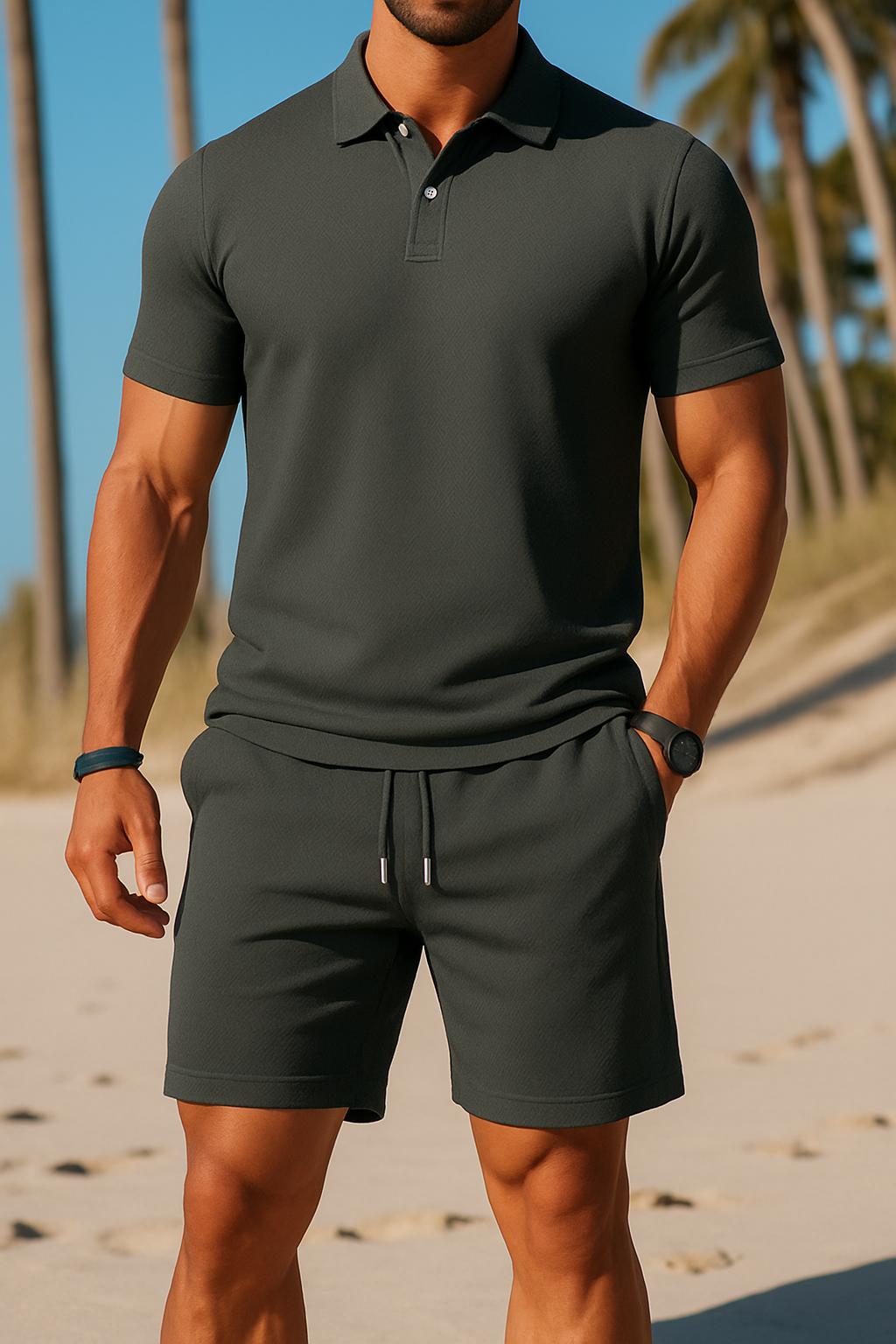 Adrian – Casual Summer Polo Set for Men - Image 10