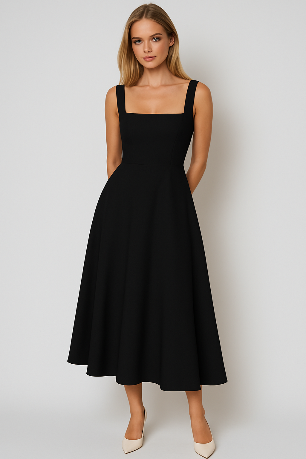 Helga – Elegant A-Line Dress for Women - Image 4
