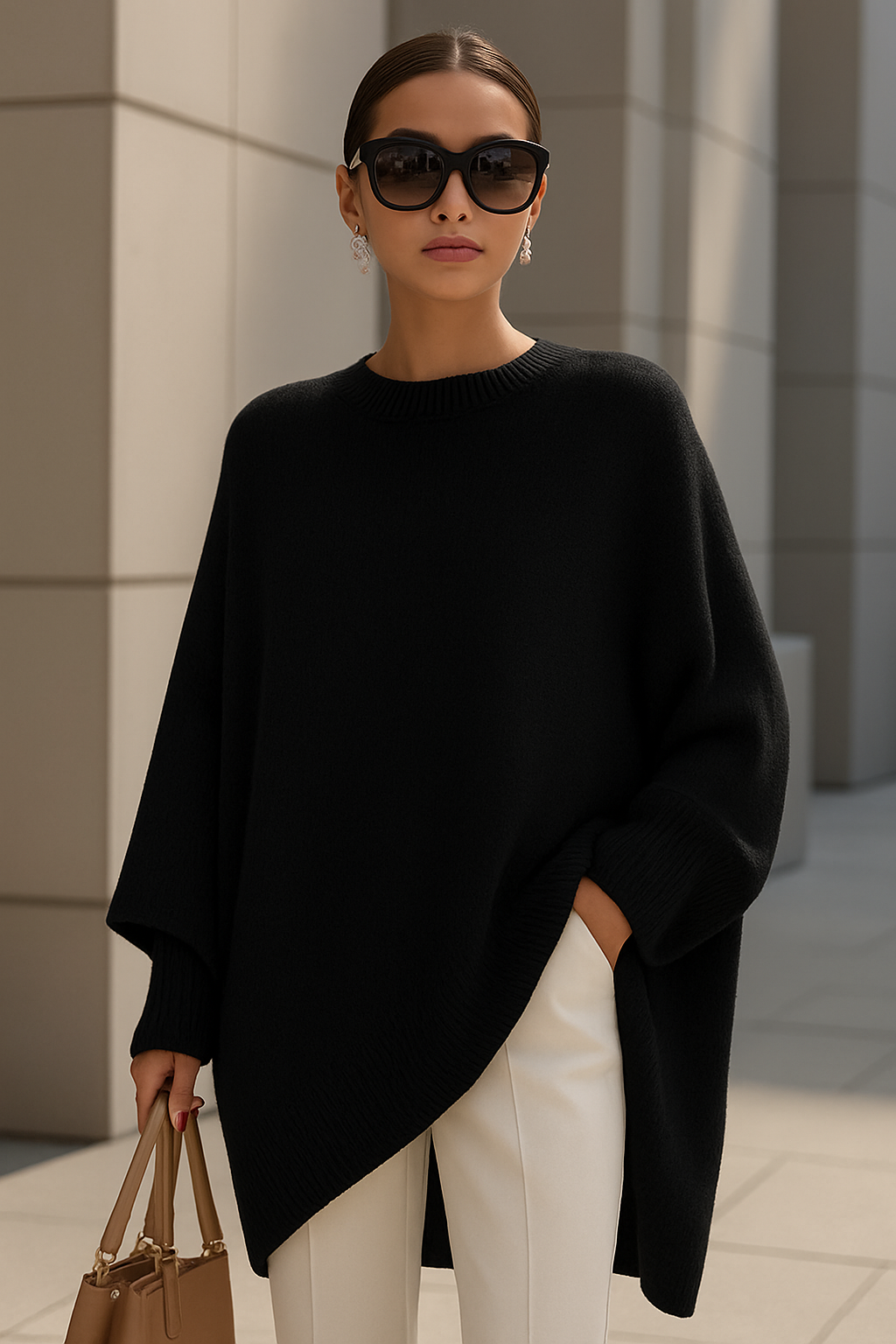 Laura – Cozy Oversized Knit Sweater for Women - Image 8