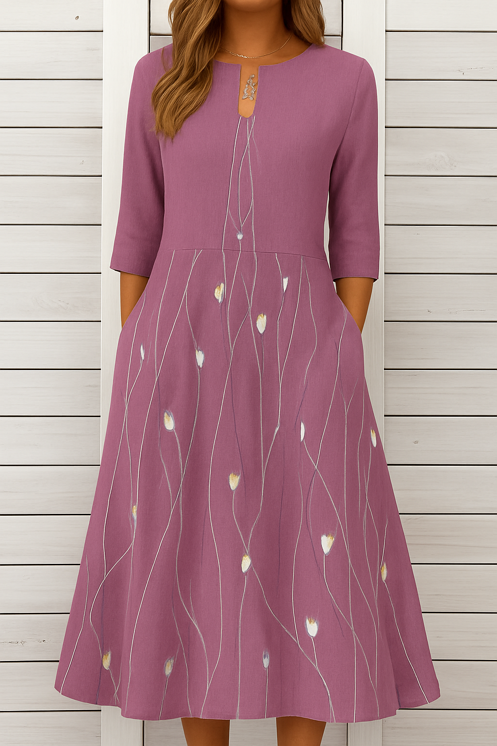 Doreen – Floral Two-Piece Dress for Women - Image 4