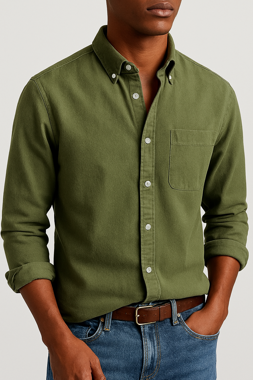 Viktor – Classic Button-Up Shirt for Men - Image 6