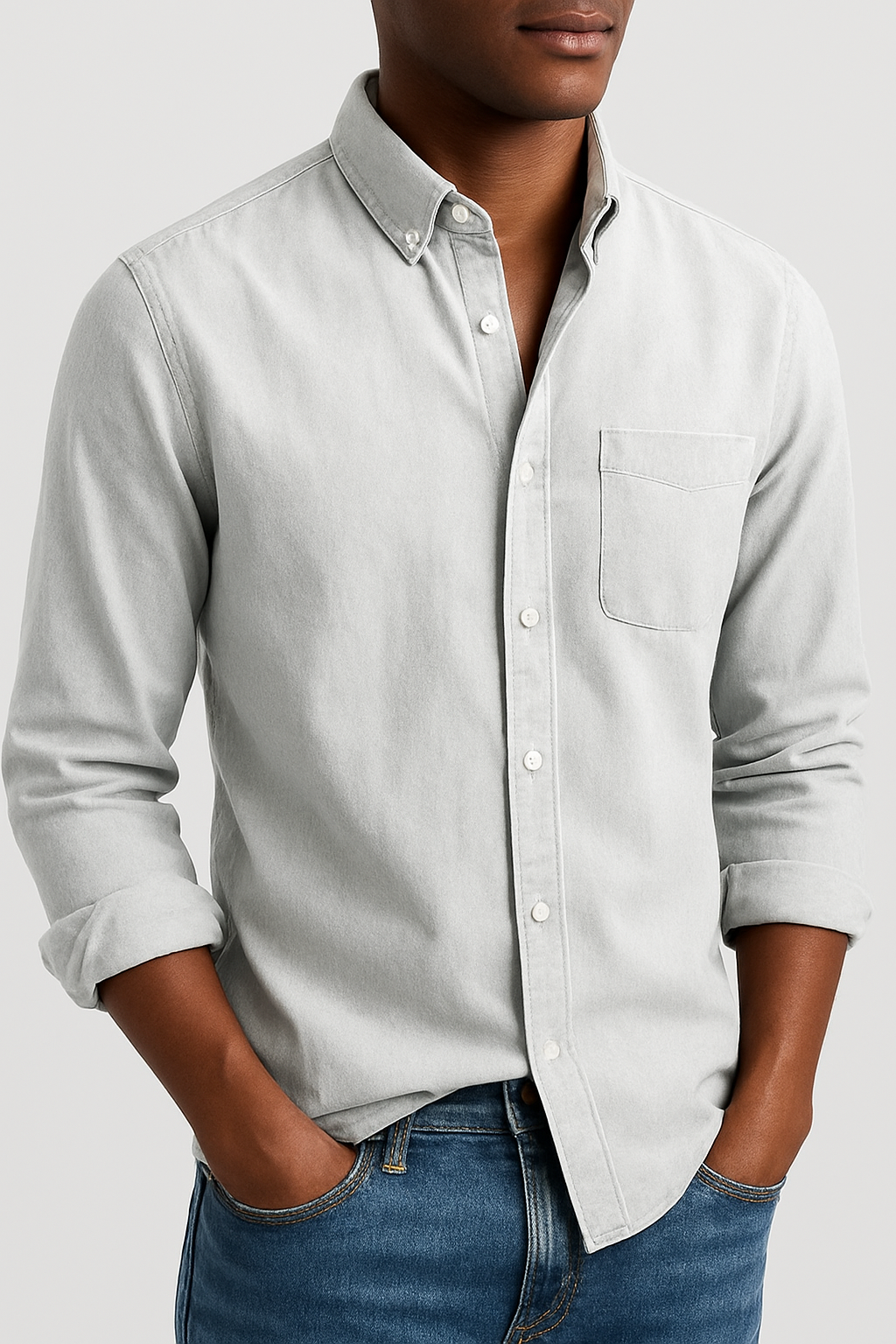 Viktor – Classic Button-Up Shirt for Men - Image 7