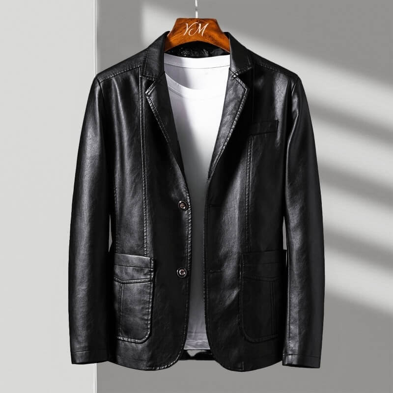 Stilvoller Herren Blazer mit figurbetonter Passform und elegantem Revers - J&B - 3 - Atelier-Zofia