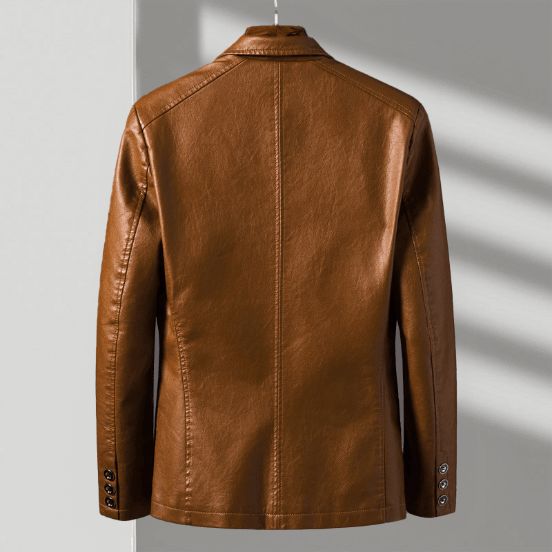 Stilvoller Herren Blazer mit figurbetonter Passform und elegantem Revers - J&B - 6 - Atelier-Zofia