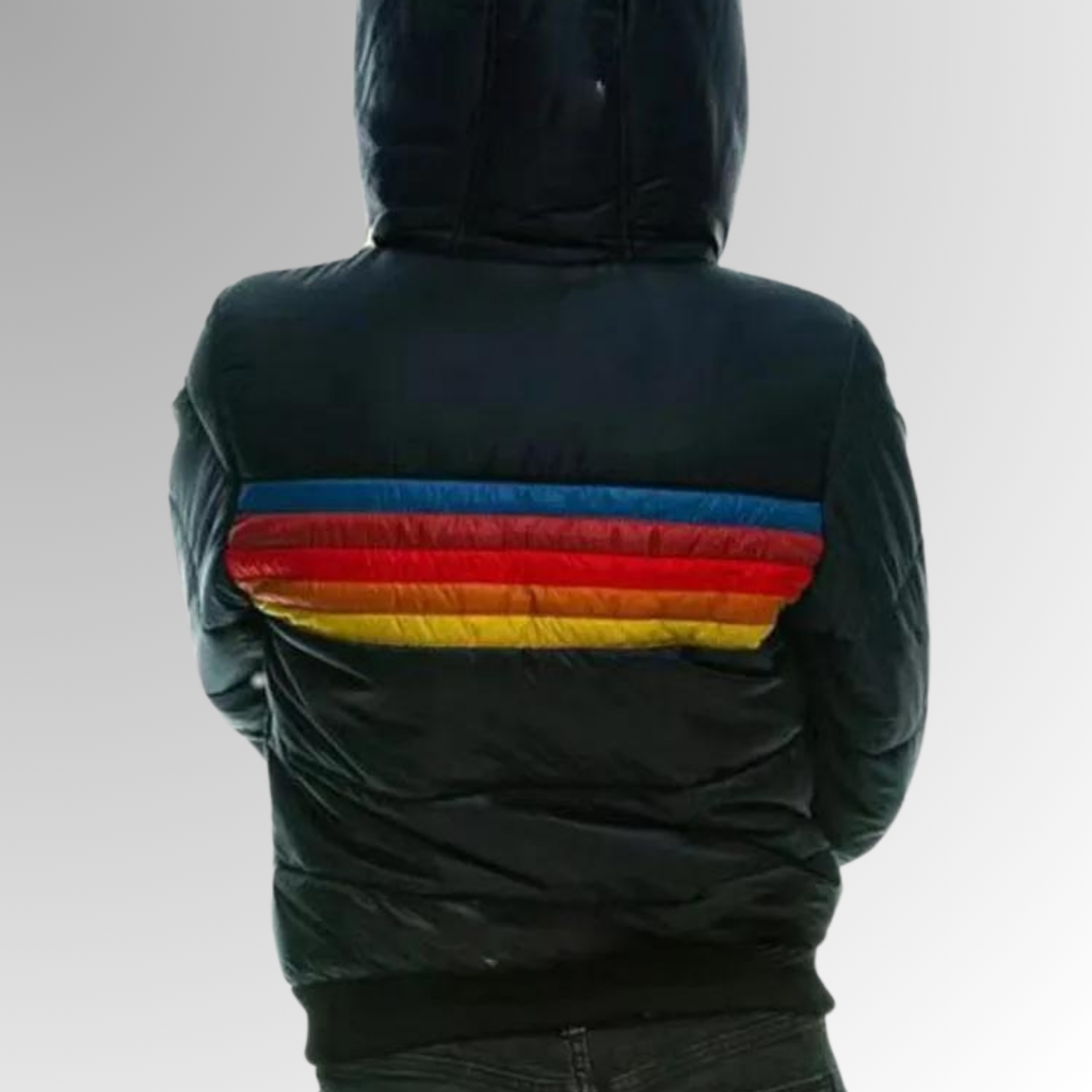 Bunte Damen Steppjacke mit Reißverschluss - J&B für stilvolle Wintertage - 5 - Atelier-Zofia