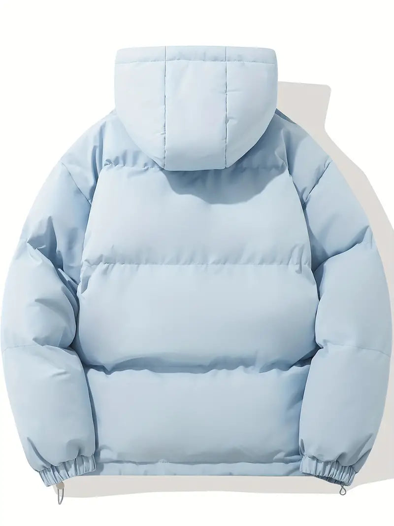 Damen Steppjacke mit Kapuze und durchgehendem Reißverschluss - J&B - 4 - Atelier-Zofia