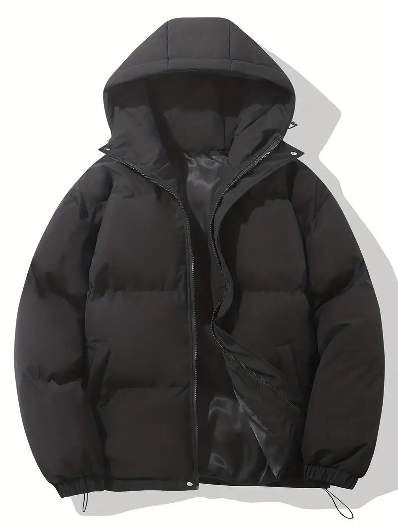 Damen Steppjacke mit Kapuze und durchgehendem Reißverschluss - J&B - 8 - Atelier-Zofia