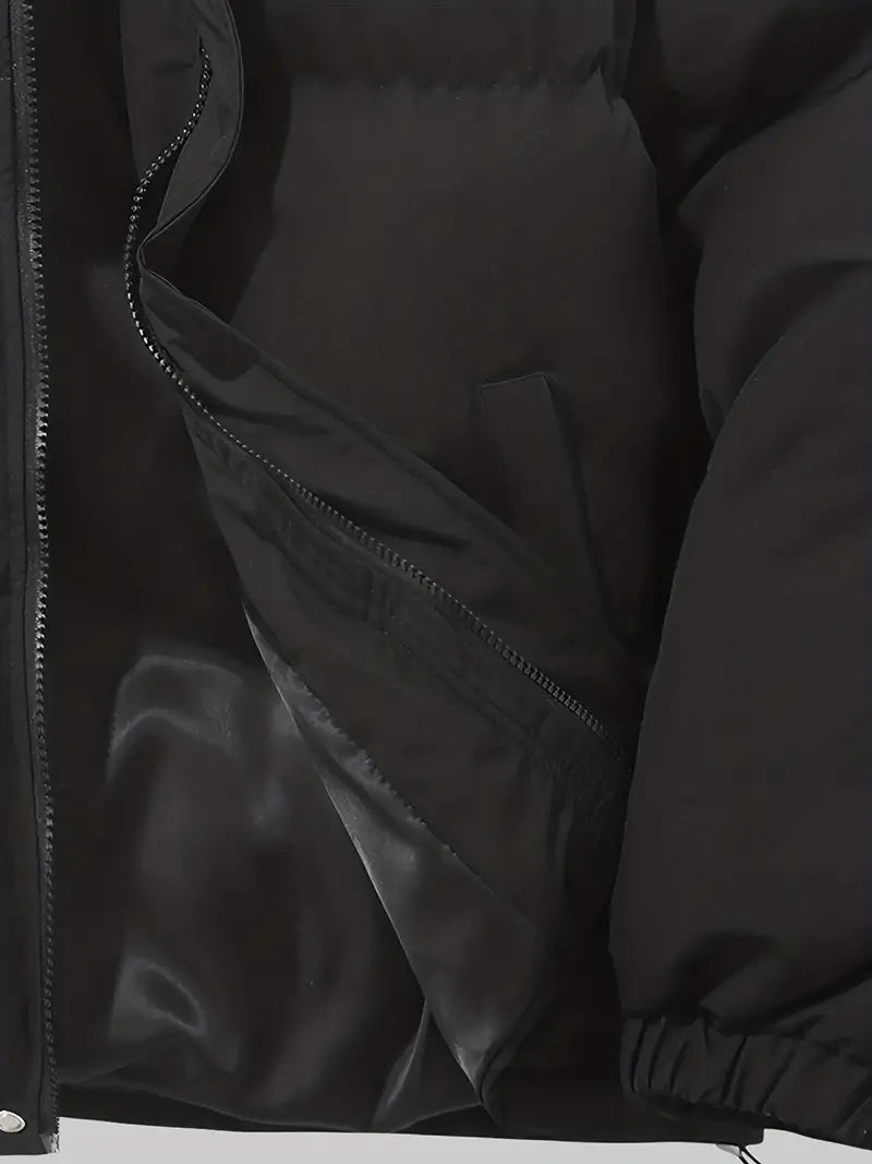Damen Steppjacke mit Kapuze und durchgehendem Reißverschluss - J&B - 14 - Atelier-Zofia