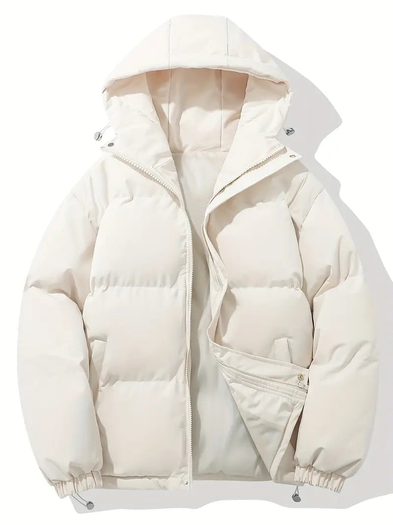 Damen Steppjacke mit Kapuze und durchgehendem Reißverschluss - J&B - 15 - Atelier-Zofia