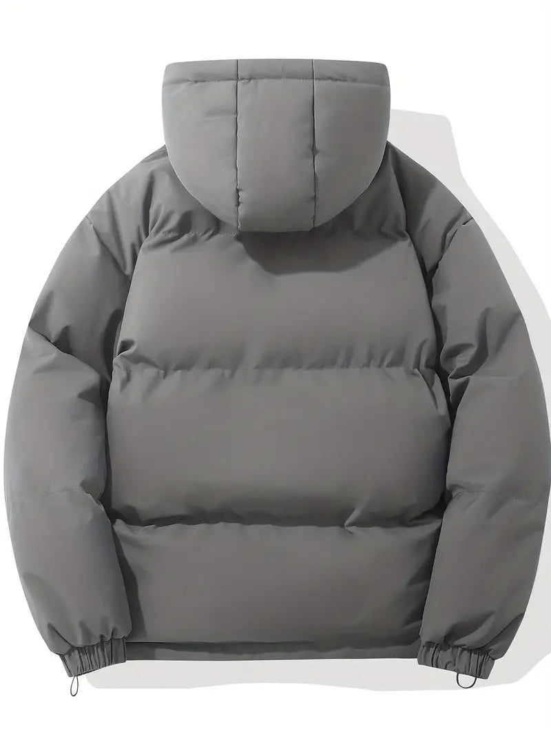 Damen Steppjacke mit Kapuze und durchgehendem Reißverschluss - J&B - 26 - Atelier-Zofia