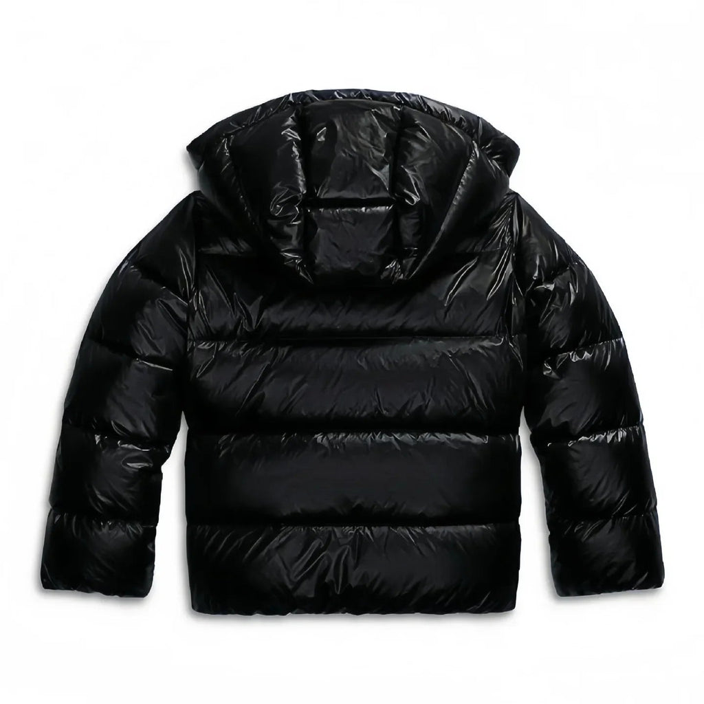 Damen Daunenjacke mit Kapuze und Reißverschluss - J&B - 8 - Atelier-Zofia