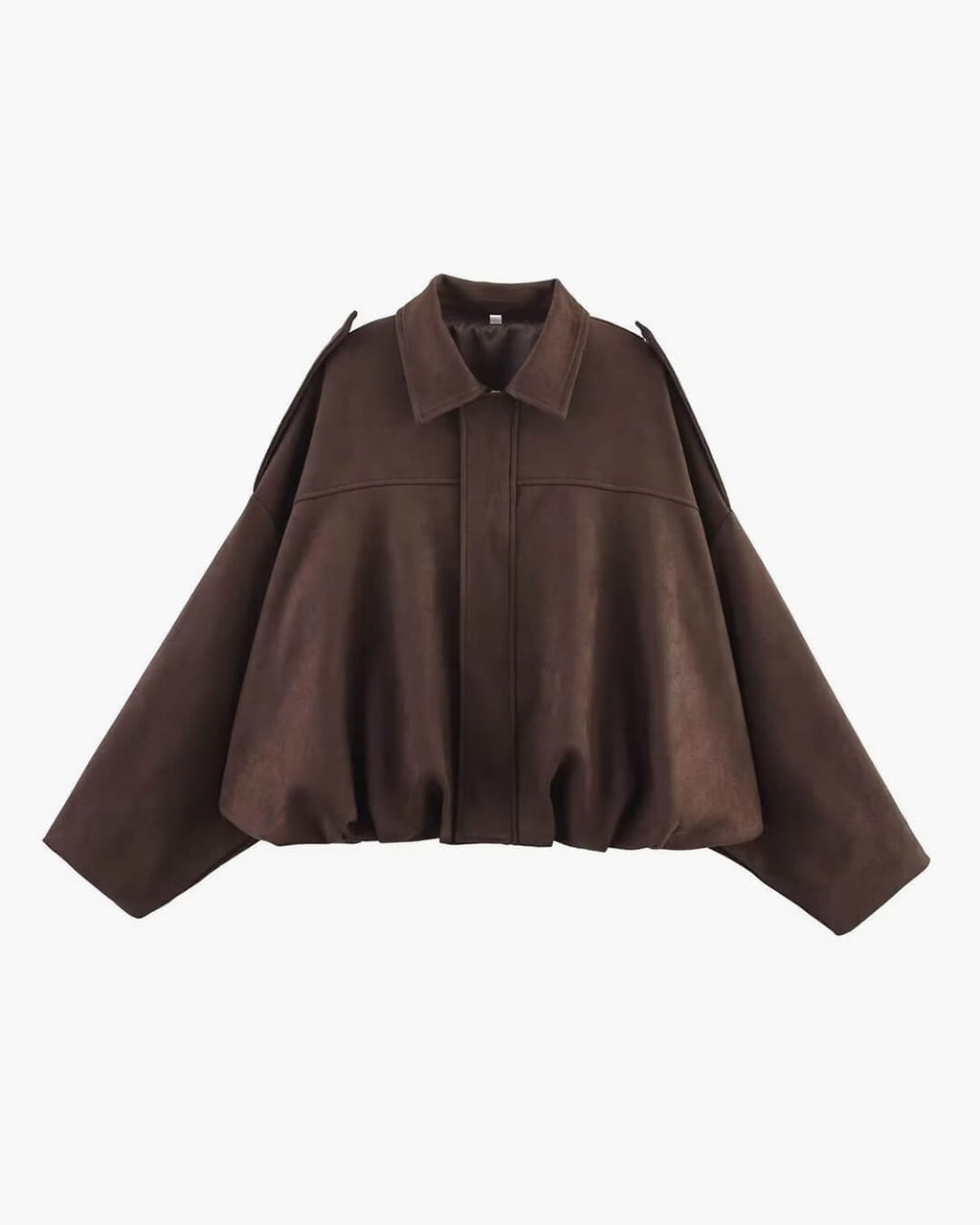 Damen Bomberjacke im modernen Oversized-Design mit robustem Reißverschluss - J&B - 6 - Atelier-Zofia