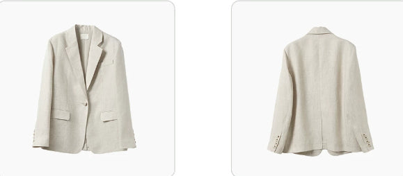 Lässiger Damen Blazer mit elegantem Revers - J&B - 1 - Atelier-Zofia