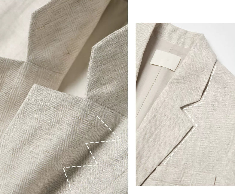 Lässiger Damen Blazer mit elegantem Revers - J&B - 3 - Atelier-Zofia
