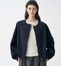 Damen Bomberjacke im entspannten Stil mit praktischem Reißverschluss - J&B - 1 - Atelier-Zofia