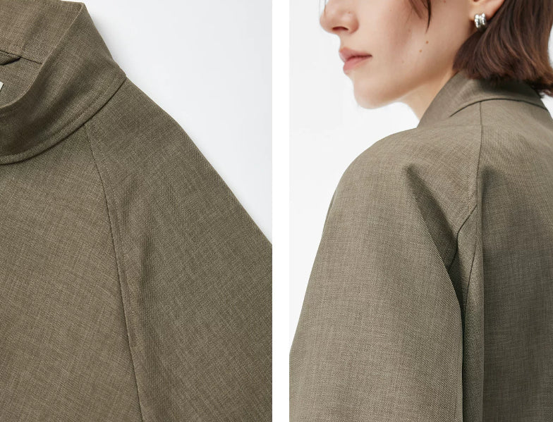 Moderne Bomberjacke für Damen mit Reißverschluss und lässigem Schnitt - J&B - 1 - Atelier-Zofia