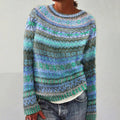 Einzigartig gestalteter isländischer Damenpullover mit stilvollem Design und komfortabler Passform - 4 - Atelier-Zofia