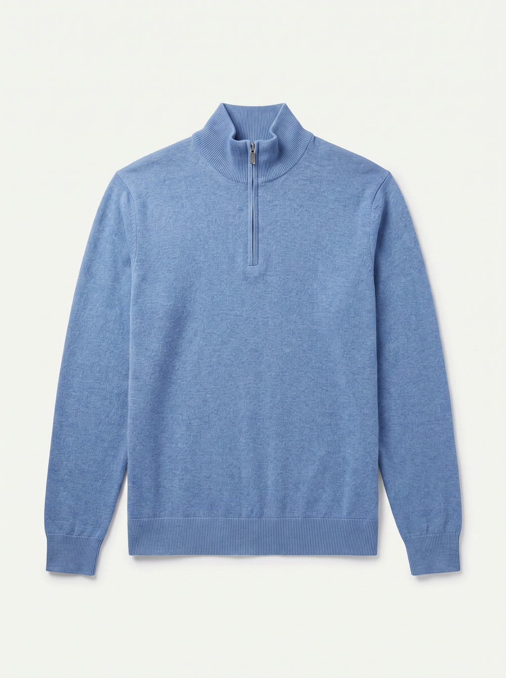 Hochwertiger Herrenpullover mit Stehkragen und Reißverschluss - J&B - 4 - Atelier-Zofia