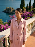 Damen-Trenchcoat mit eleganter Silhouette und Gürtel - J&B - 1 - Atelier-Zofia
