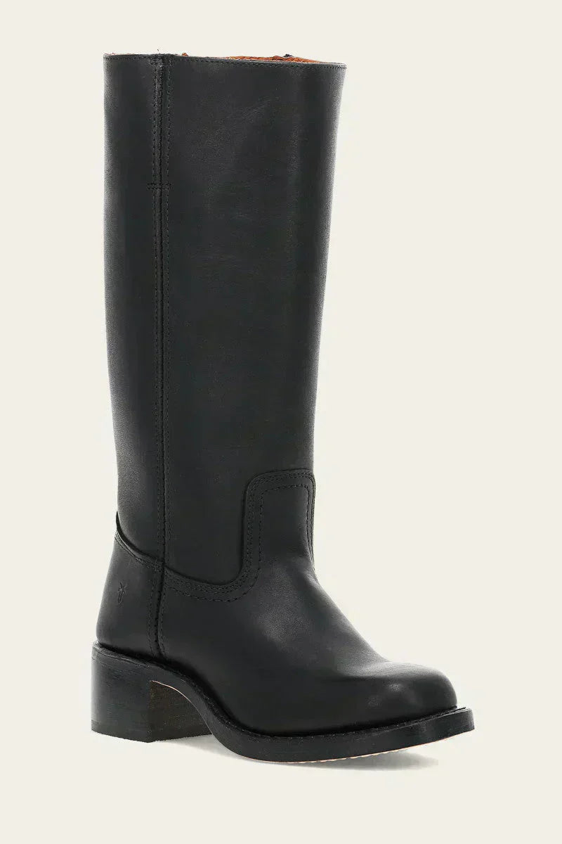 Elegante Damenstiefel in Wadenhöhe – Stilvolles Design mit geschlossener Spitze und komfortablem Blockabsatz - J&B - 13 - Atelier-Zofia