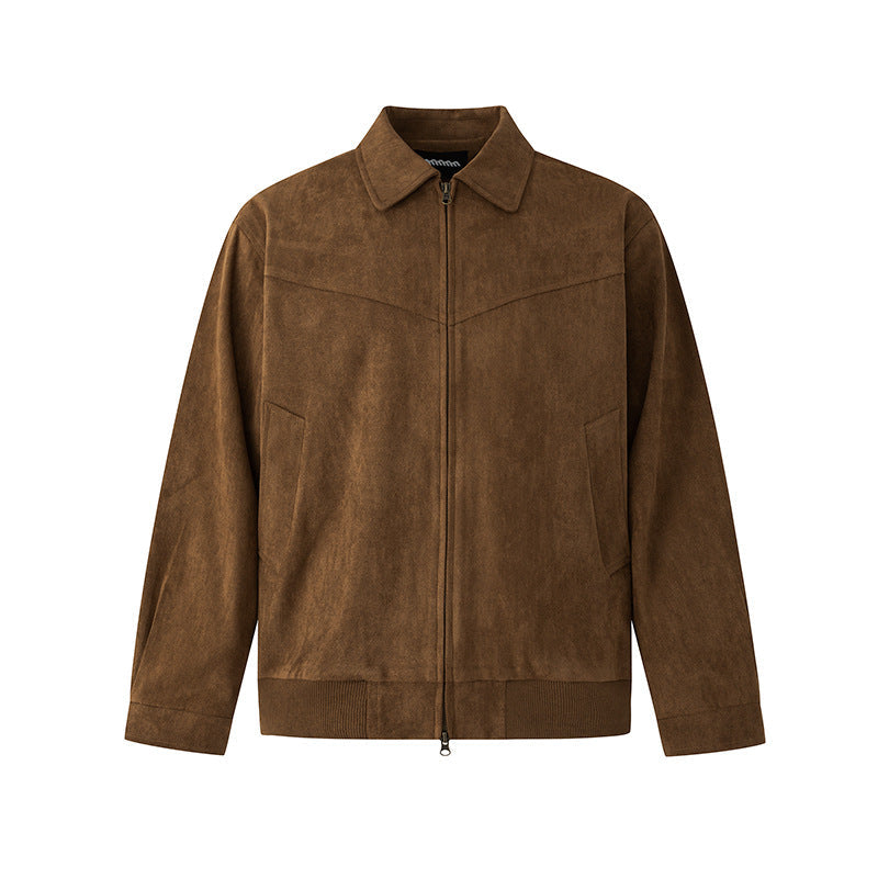 Retro-inspirierte Herren-Bomberjacke mit lässiger Silhouette - J&B - 4 - Atelier-Zofia