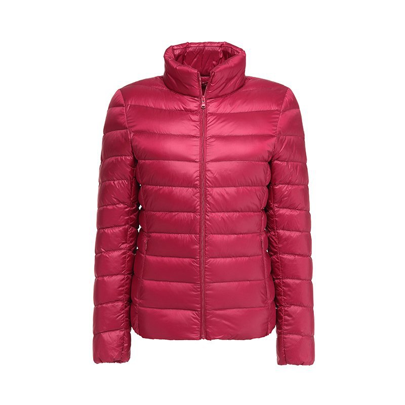 Damen Daunenjacke in taillierter Form mit stilvollem Steppmuster - J&B - 7 - Atelier-Zofia