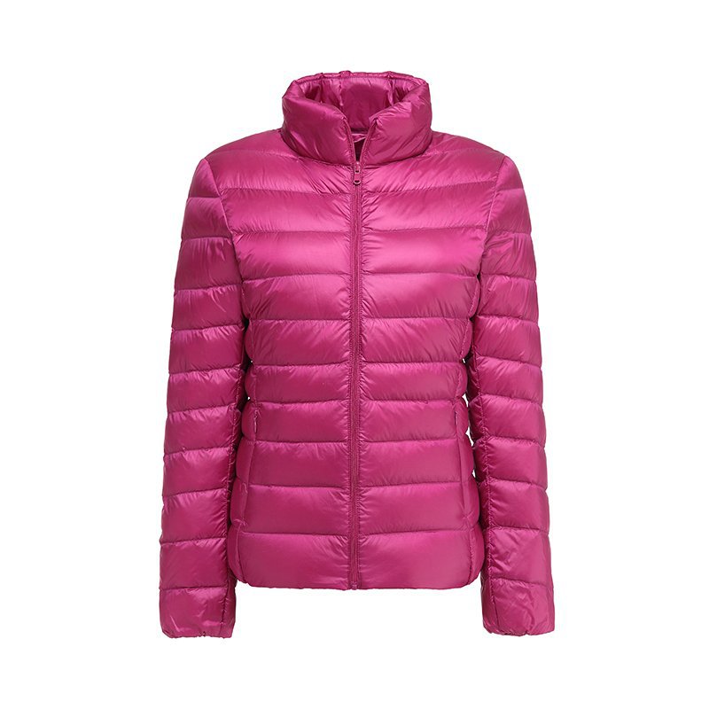 Damen Daunenjacke in taillierter Form mit stilvollem Steppmuster - J&B - 4 - Atelier-Zofia