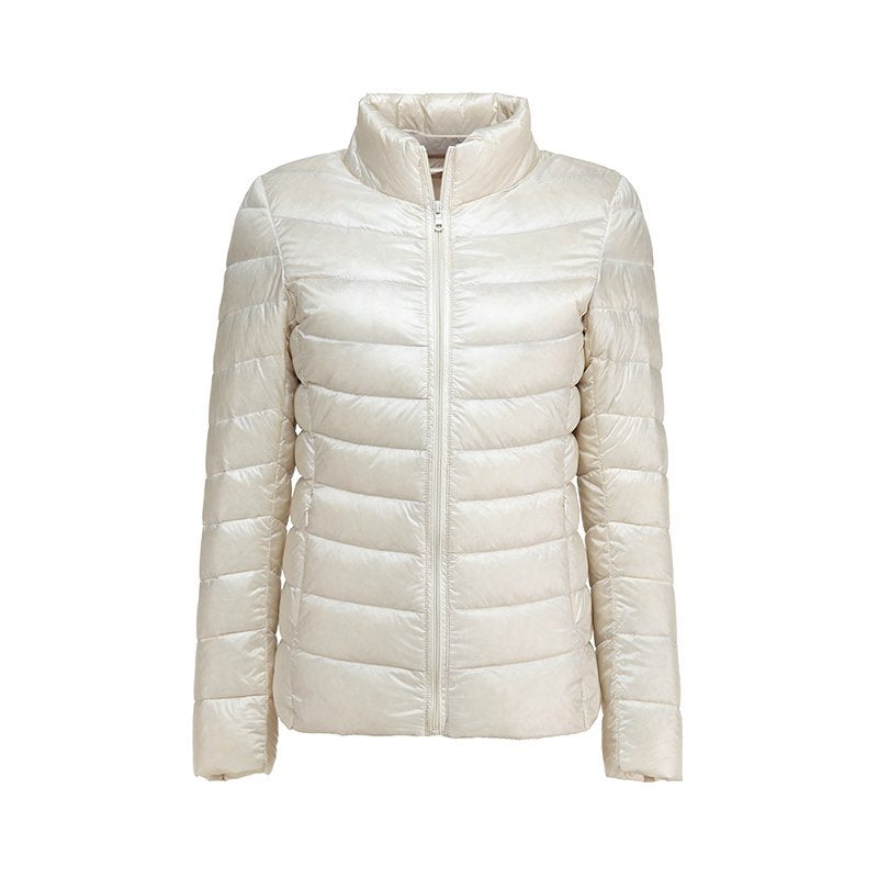 Damen Daunenjacke in taillierter Form mit stilvollem Steppmuster - J&B - 6 - Atelier-Zofia