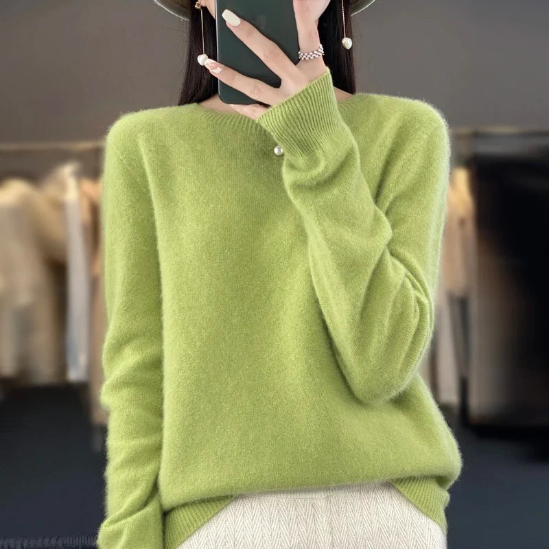Eleganter Damenpullover aus weichem Kaschmir – Perfekte Passform von J&B - 3 - Atelier-Zofia
