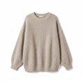 Damen Pullover im Grobstrick – Bequeme Oversize-Passform mit maritimem Stil - J&B - 1 - Atelier-Zofia
