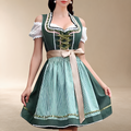 Charmantes Mini-Dirndl-Kleid für Damen mit schulterfreien Ärmeln - J&B - 4 - Atelier-Zofia