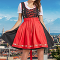 Elegantes Dirndl für Damen im traditionellen Oktoberfest-Design mit passender Schürze - J&B - 1 - Atelier-Zofia