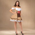 Traditionelles Damen-Dirndl mit schwingendem Rock und filigraner Spitze - J&B - 4 - Atelier-Zofia