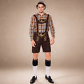 Traditionelles Herren-Outfit für das Oktoberfest im Zweiteiler mit edler Stickerei - J&B - 4 - Atelier-Zofia