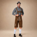 Herren-Oktoberfest-Shorts mit eleganten Stickereien und Hosenträgern - J&B - 5 - Atelier-Zofia