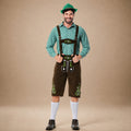 Elegante Herren Lederhosen im Oktoberfest-Stil – Authentische Stickereien von J&B - 4 - Atelier-Zofia