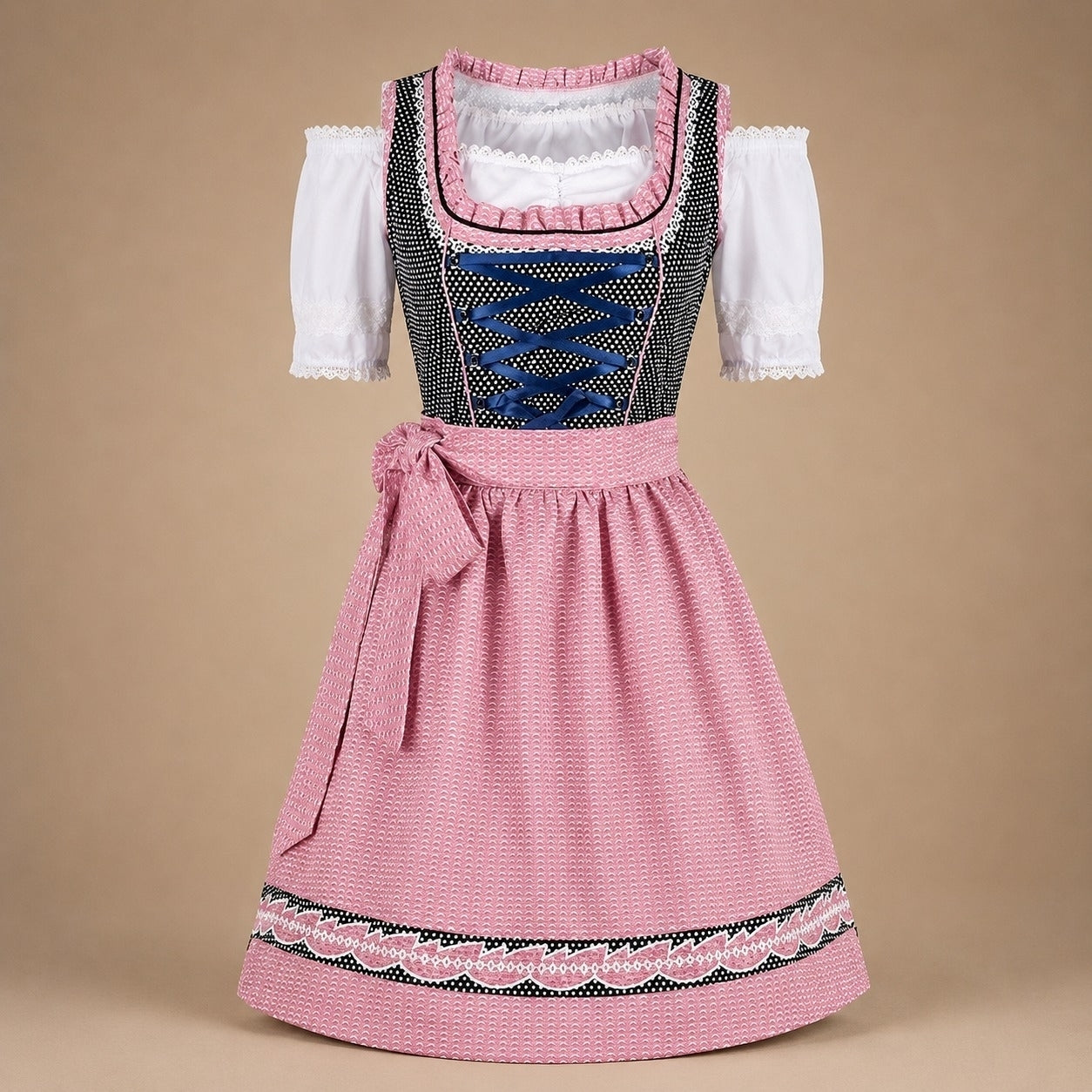 Dirndl Damen mit figurbetonter Silhouette und verspielten Details | A&Z - 4 - Atelier-Zofia
