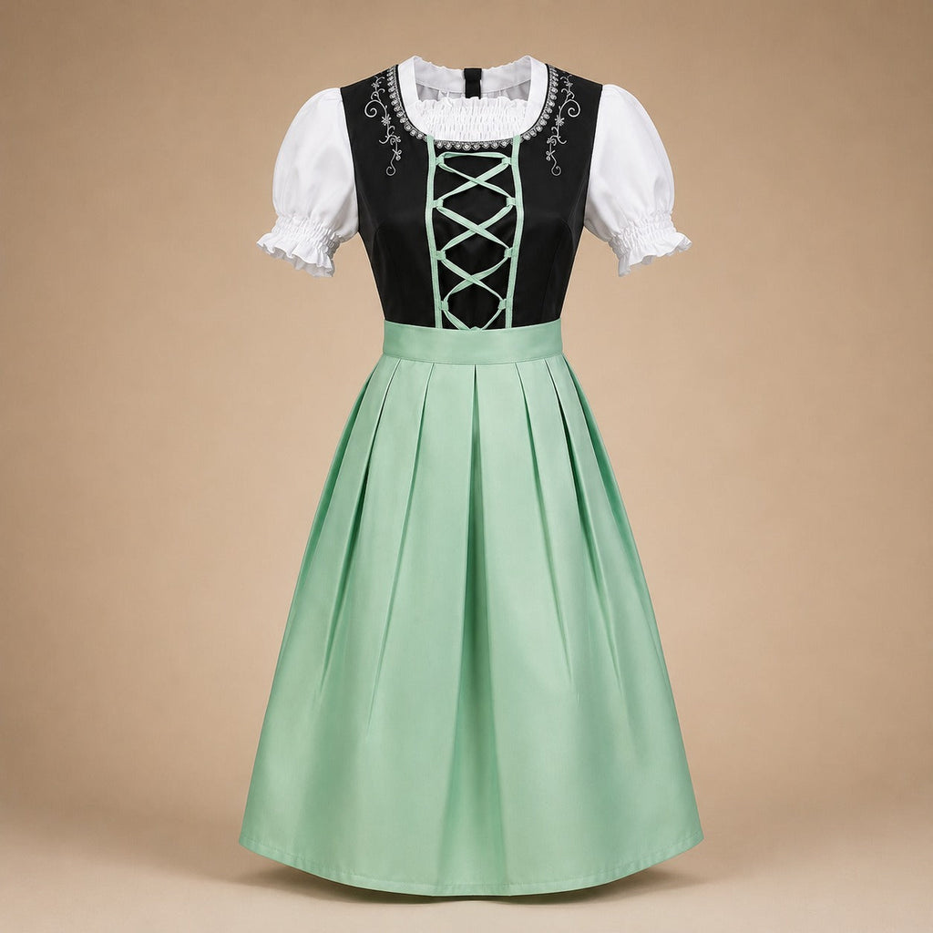Dirndl Damen mit tiefem Ausschnitt und taillierter Passform | A&Z - 1 - Atelier-Zofia